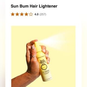 3 pack-Sun bum hair lightener
